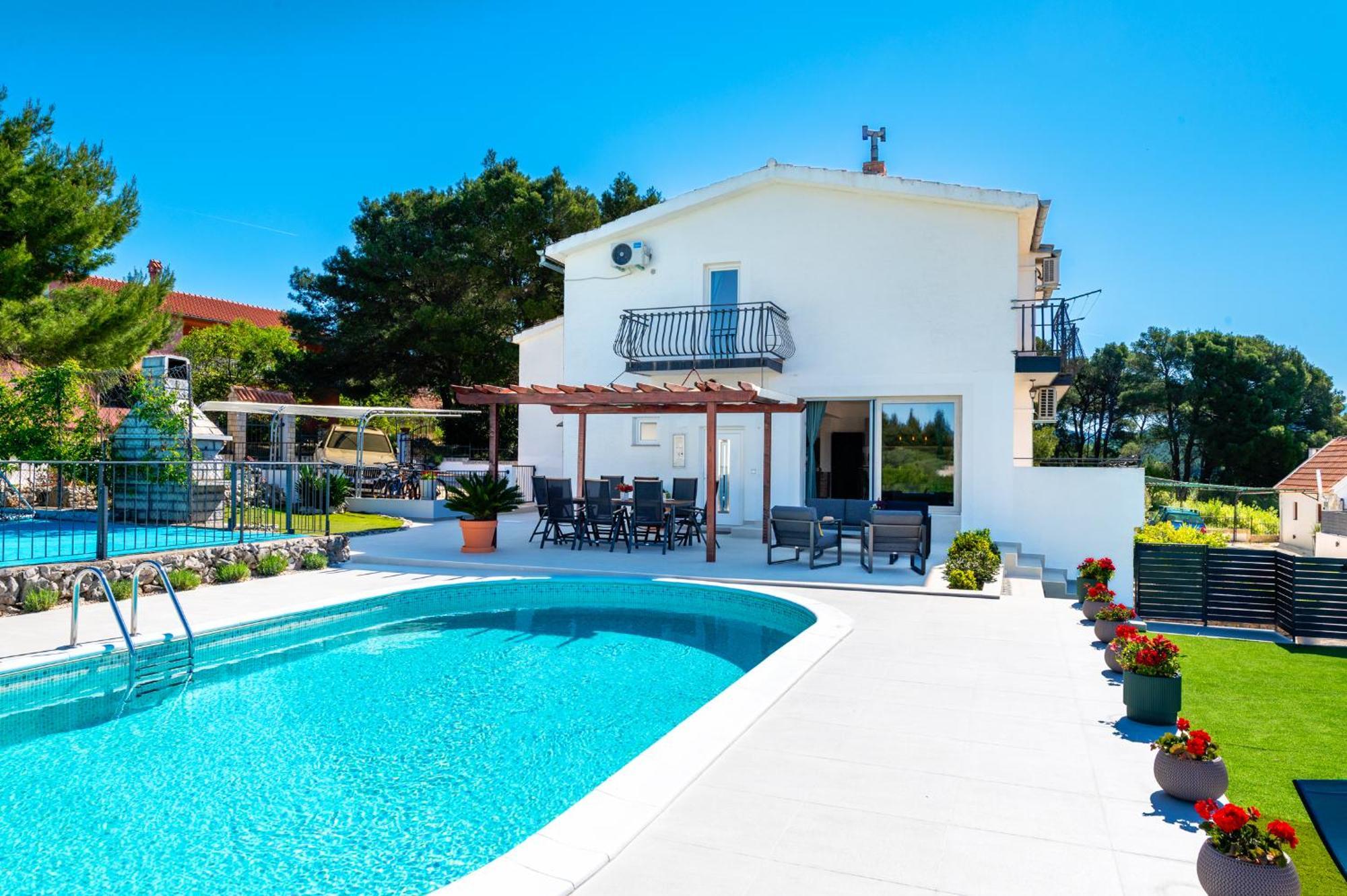Villa Plenca - Heated Pool ! Šibenik Exteriör bild